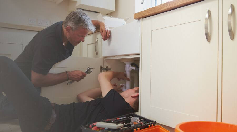 Crawl Space Pipe Repair in Empire, MI